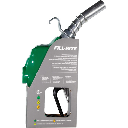 Pistolet de distribution automatique vert pour diesel Superchem Industries