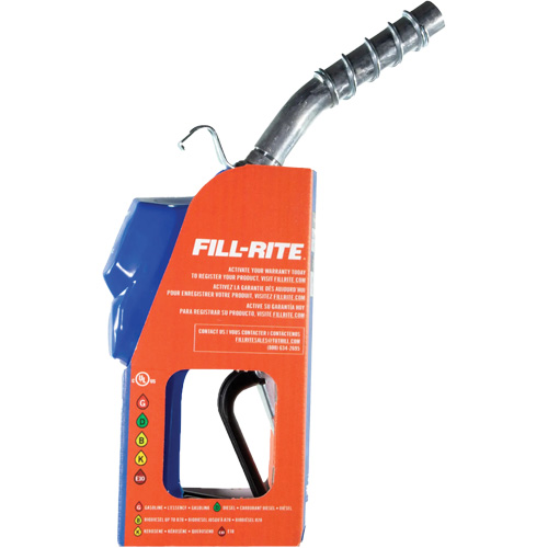 Pistolet automatique temps froid bleu pour diesel Superchem Industries