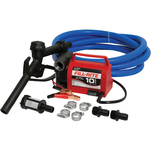 Pompe de transfert de carburant 12 V CC avec pistolet Superchem Industries