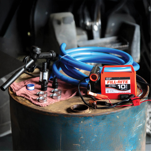 Pompe de transfert de carburant 12 V CC avec pistolet Superchem Industries