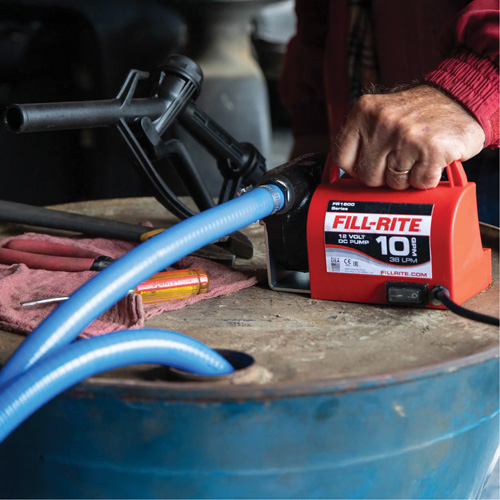 Pompe de transfert de carburant 12 V CC avec pistolet Superchem Industries