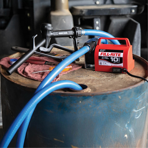 Pompe de transfert de carburant 12 V CC avec pistolet Superchem Industries