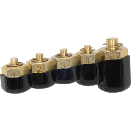 5-Piece Injector Rail Fuel Line Cap Set Superchem Industries