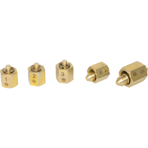 5-Piece Injector Rail Fuel Line Cap Set Superchem Industries