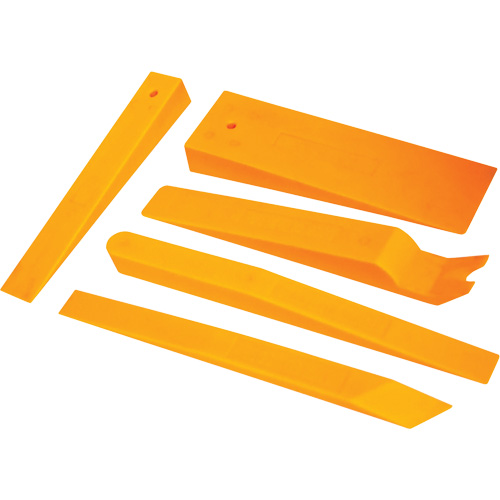 5-Piece Nylon & Neon Orange Wedge Assortment Set Superchem Industries