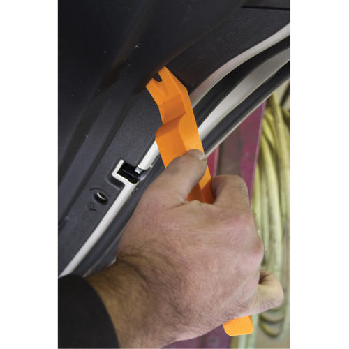 5-Piece Nylon & Neon Orange Wedge Assortment Set Superchem Industries
