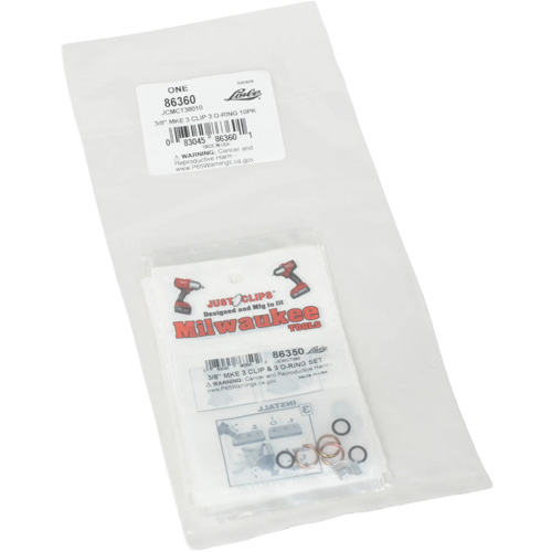 Jeu de clips et joints toriques de 3/8 po pour Milwaukee - en vrac Superchem Industries
