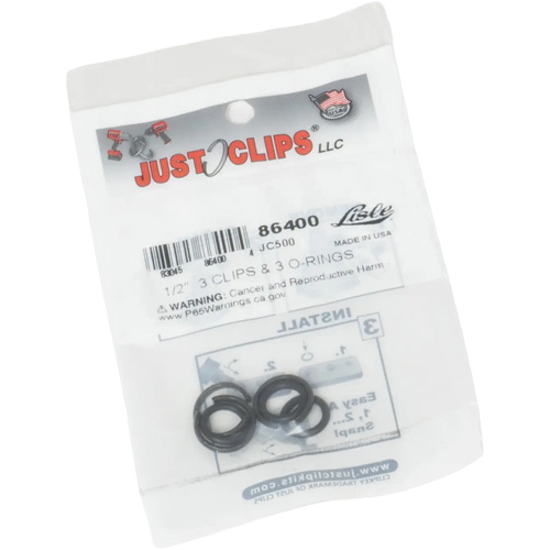 Jeu de clips et joints toriques de 1/2 po Superchem Industries
