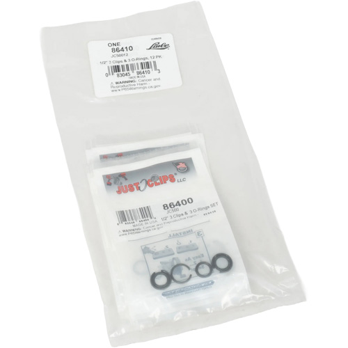 Jeu de clips et joints toriques de 1/2 po - en vrac Superchem Industries