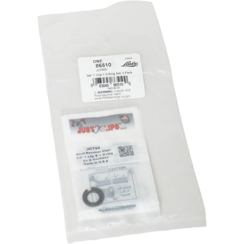Jeu de clips et joints toriques de 3/4 po - en vrac Superchem Industries