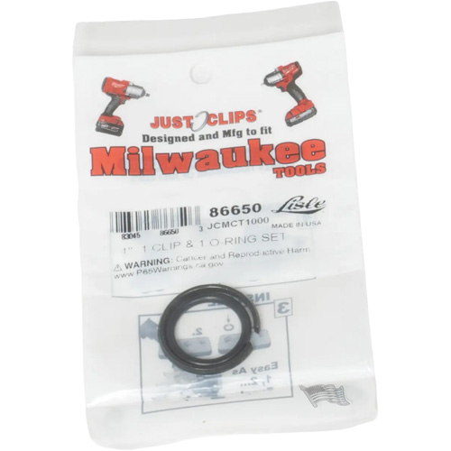 Jeu de clip et joint torique de 1 po pour Milwaukee Superchem Industries