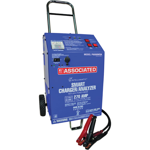 Battery Charger, Analyzer & Power Supply with Memory Saver Capability Superchem Industries
