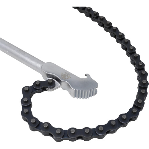 Cl&eacute; &agrave; chaîne robuste de 36" &agrave; double action Superchem Industries