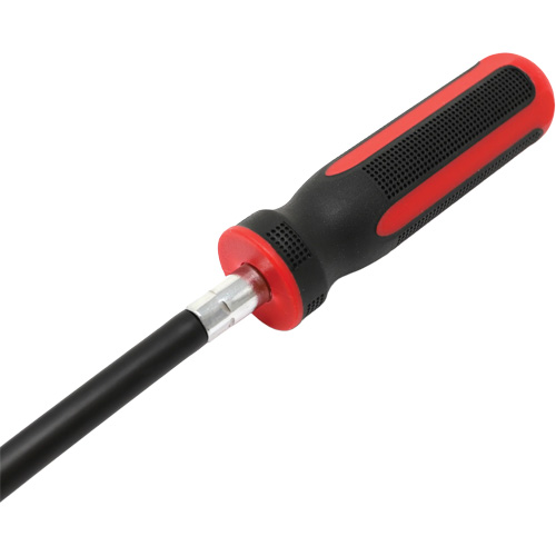 Tournevis flexible extra-long avec adaptateur carr&eacute; 1/4" x hexagonal 1/4" Superchem Industries