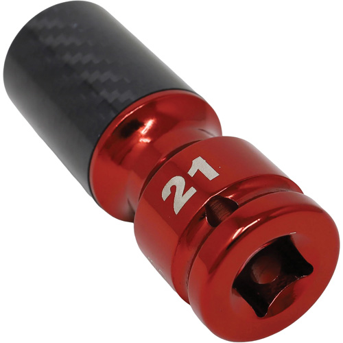 Metric Lug Socket with Carbon Fiber Sleeve Superchem Industries