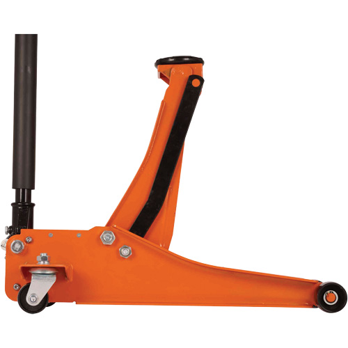 Cric de service &agrave; profil bas avec chandelles de s&eacute;curit&eacute;, 3 tonne(s) Capacit&eacute;, 2-19/20" Abaiss&eacute;e, 19-9/10" &eacute;lev&eacute;e, Hydraulique &agrave; main Superchem Industries