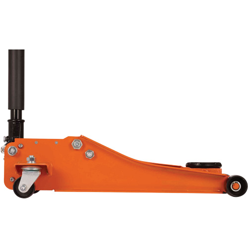 Cric de service &agrave; profil bas avec chandelles de s&eacute;curit&eacute;, 3 tonne(s) Capacit&eacute;, 2-19/20" Abaiss&eacute;e, 19-9/10" &eacute;lev&eacute;e, Hydraulique &agrave; main Superchem Industries