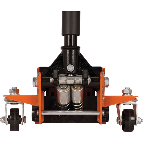 Cric de service &agrave; profil bas avec chandelles de s&eacute;curit&eacute;, 3 tonne(s) Capacit&eacute;, 2-19/20" Abaiss&eacute;e, 19-9/10" &eacute;lev&eacute;e, Hydraulique &agrave; main Superchem Industries