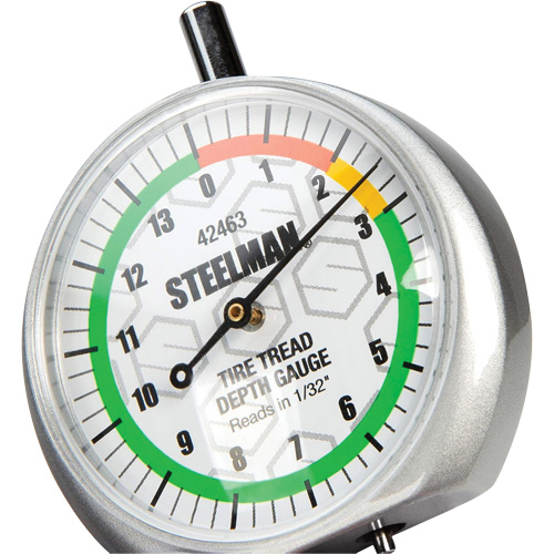 Dial-Type Colour-Coded Tread Depth Gauge Superchem Industries