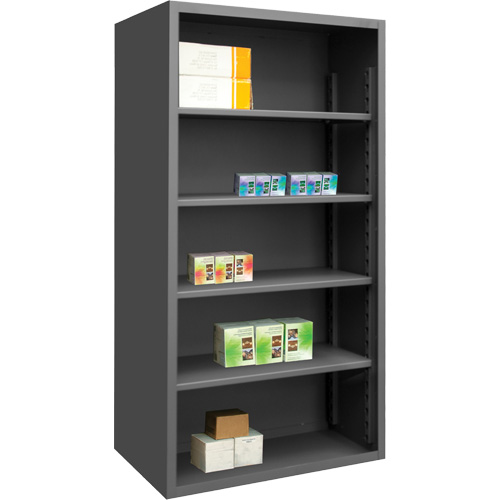 &eacute;tag&egrave;re robuste, Acier, Boulonn&eacute;, Capacit&eacute; 850 lb, 48" la x 72" h x 18" p Superchem Industries