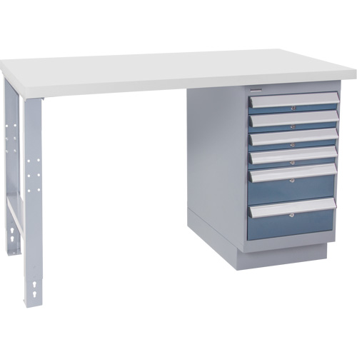 &eacute;tabli industriel, 30" la x 72" p x 34" h, Capacit&eacute; 1000 lb Superchem Industries