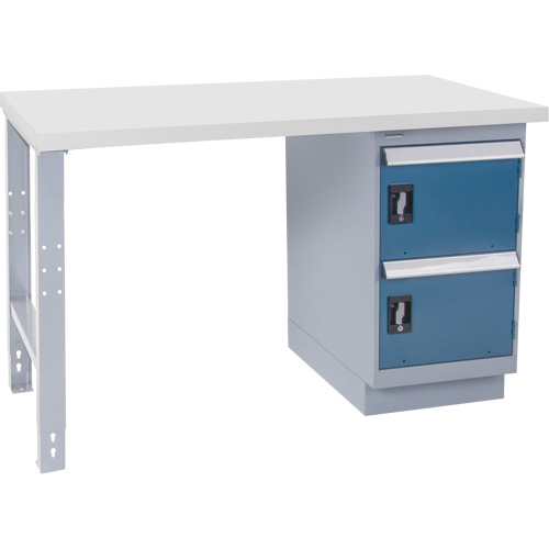 Industrial Duty Workbench, 30" W x 72" D x 34" H, 1000 lbs. Capacity Superchem Industries