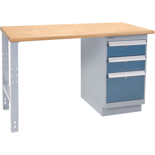 &eacute;tabli industriel, Cap 1000 lb, 72" la x 36" p, 34" h Superchem Industries