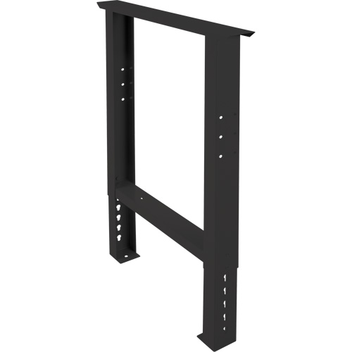 Pattes d'&eacute;tabli pour service industriel, Acier, 24" p x 34" h, Simple Superchem Industries