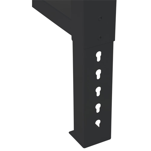 Pattes d'&eacute;tabli pour service industriel, Acier, 30" p x 34" h, Simple Superchem Industries