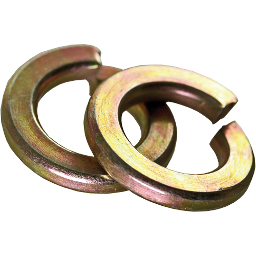 Rondelle d'arr&ecirc;t fendue, 1/4", Zinc jaune Superchem Industries