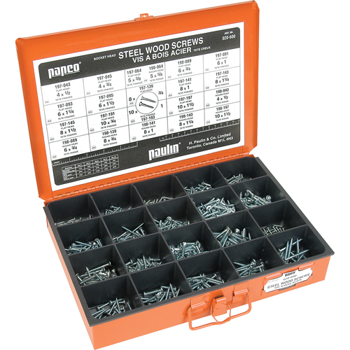 Assortiment de vis de bois Superchem Industries