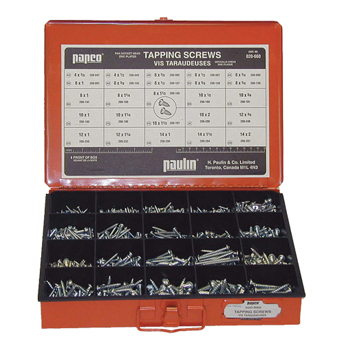 Pan Socket Tapping Screws Assortment Superchem Industries