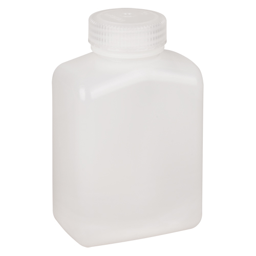 Easy-Grip Space-Saver Bottles, Rectangular, 16 oz., Plastic Superchem Industries