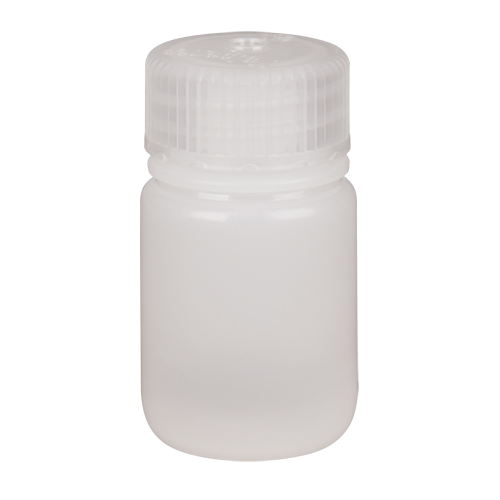 Wide-Mouth Bottles, Round, 1 oz., Plastic Superchem Industries