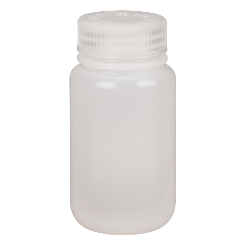 Bouteilles &agrave; large ouverture, Ronde, 4 oz, Plastique Superchem Industries