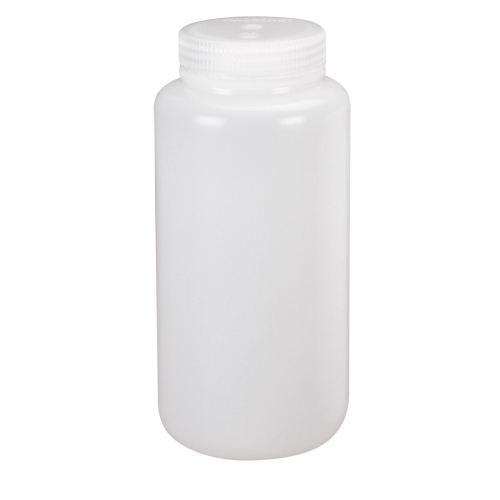 Bouteilles &agrave; large ouverture, Ronde, 8 oz, Plastique Superchem Industries