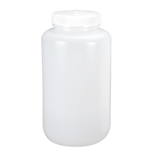 Bouteilles &agrave; large ouverture, Ronde, 1/2 gal., Plastique Superchem Industries