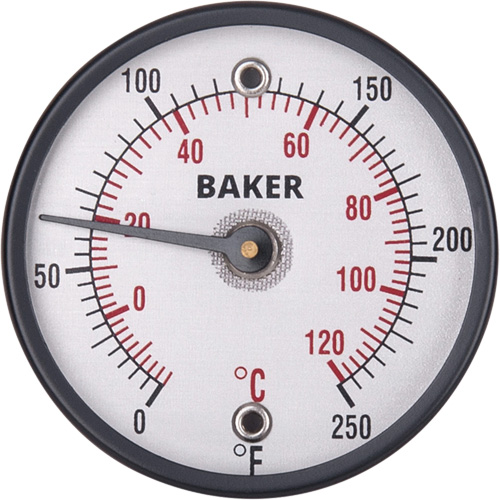 Thermom&egrave;tres de surface, Contact, Analogique, 0-250°F (-20-120°C) Superchem Industries