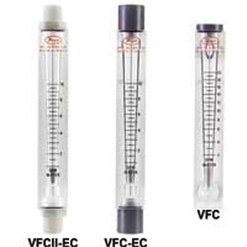 D&eacute;bitm&egrave;tre en ligne VFC - &eacute;chelle de 2" (sans valve), Tube Superchem Industries