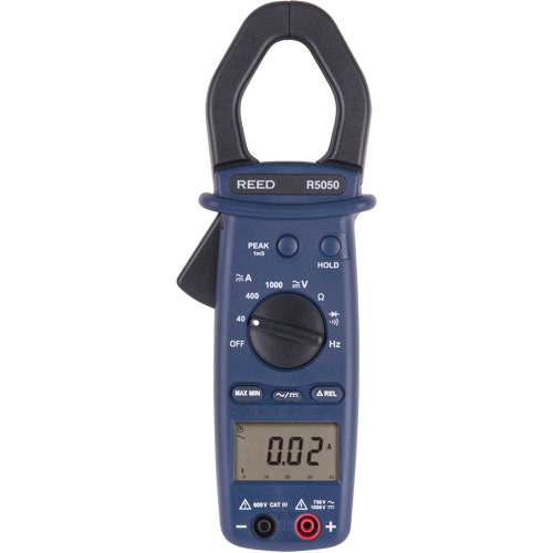 True RMS Clamp Meter, AC/DC Voltage, AC/DC Current Superchem Industries