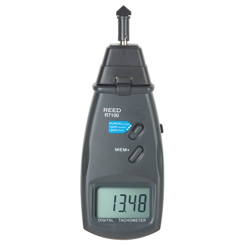 Tachometer with Calibration Certificate, Contact Superchem Industries