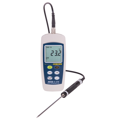 Thermom&egrave;tre RTD, Contact, Num&eacute;rique, -148-572°F (-100-300°C) Superchem Industries