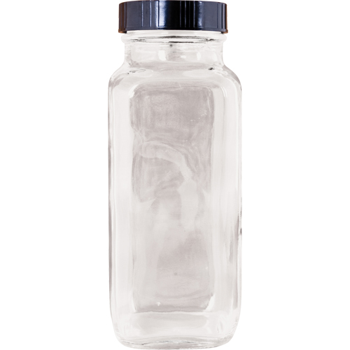 Bouteille, Carr&eacute;e, 8 fl. Oz., Verre Superchem Industries