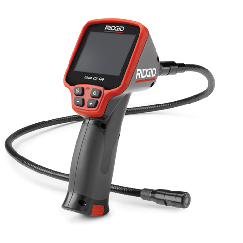 Micro CA-150 Inspection Camera, 3.5" L x 3.5" W Display, 320 x 240 pixels, 17 mm (2/3") Camera Head Superchem Industries