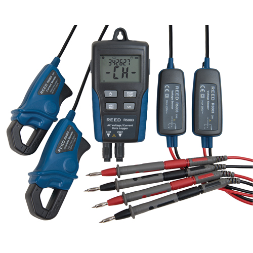 Voltage/Current Data Loggers, 10 V - 600 V, Display Alert Superchem Industries