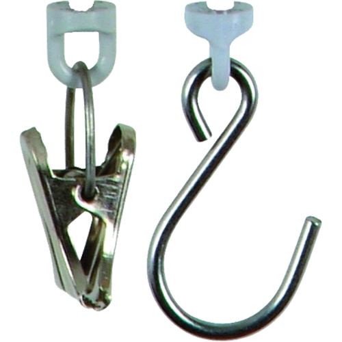 Micro Spring Scale Accessory - Clamp + Hook With Eye Clip Superchem Industries