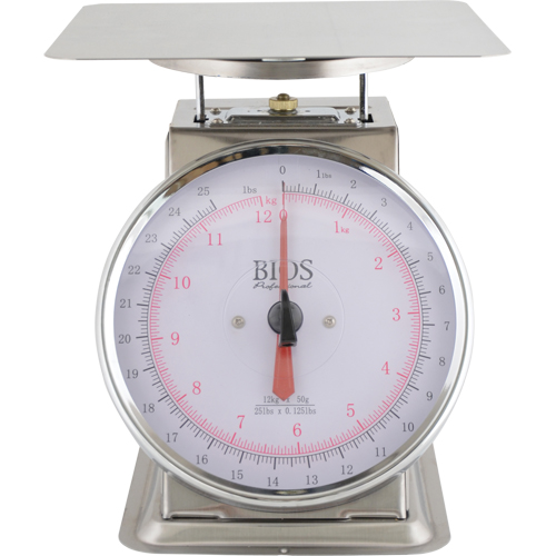 Balance &agrave; plateau sup&eacute;rieur, Capacit&eacute; 25 lb 12 kg, Graduations 0,125 lb / 50 g Superchem Industries