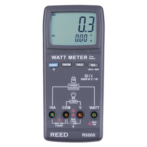 Wattm&egrave;tre v.e.v. avec certificat de calibration Superchem Industries