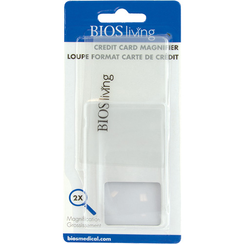 Loupe de format carte de cr&eacute;dit Superchem Industries