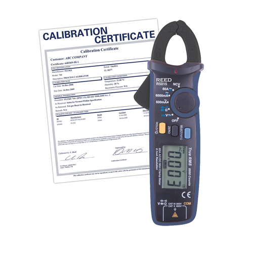 True RMS mA Clamp Meter with Calibration Certificate, AC/DC Voltage, AC/DC Current Superchem Industries